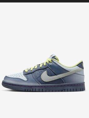 *NIKE Dunk Low Diffused Blue / Blue Tint / Luminous Green  NIB